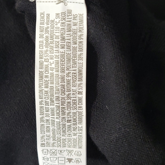 NWT Forever 21 Black Sweater Dress Longsleeve Black Size Small - Picture 10 of 10